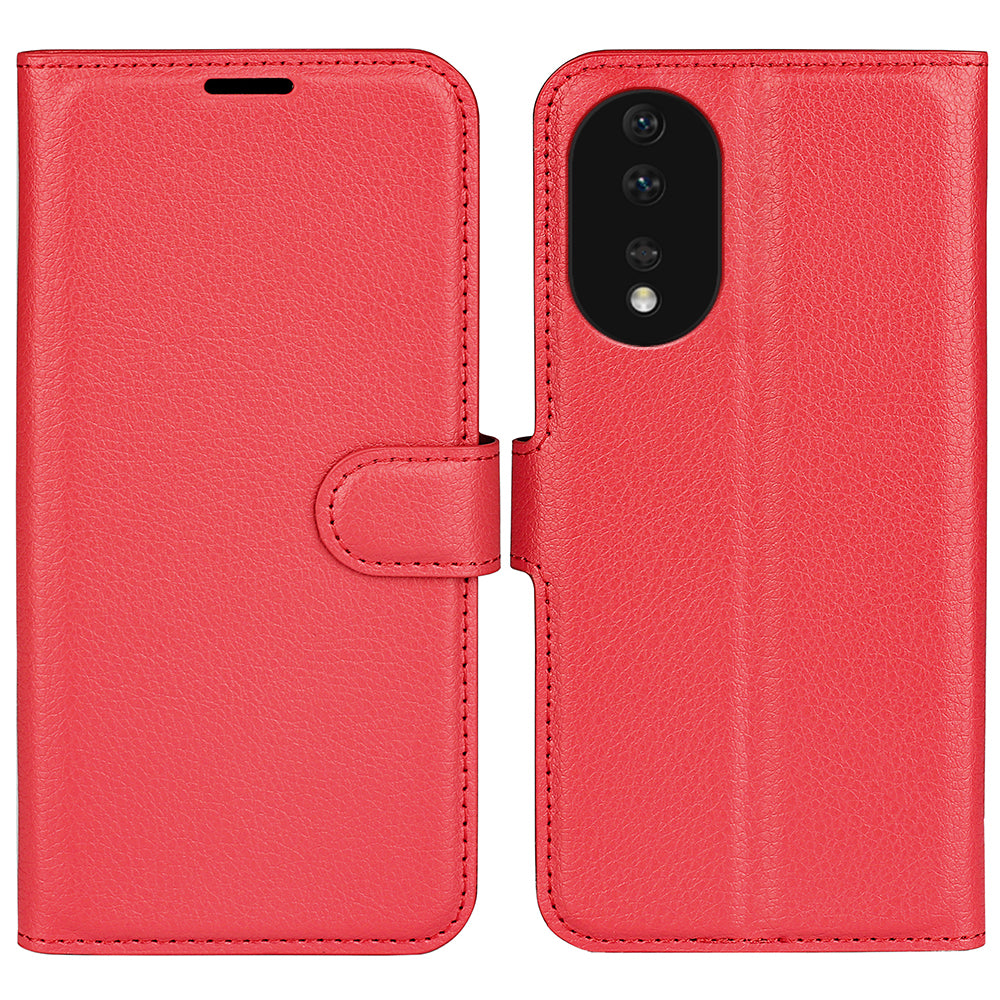 For Honor 80 5G Litchi Texture PU Leather Stand Wallet Phone Cover Full Protection Flip Anti-scratch Phone Case For Honor 80 5G Litchi Texture PU Leather Stand Wallet Phone Cover Full Protection Flip Anti-scratch Phone Case